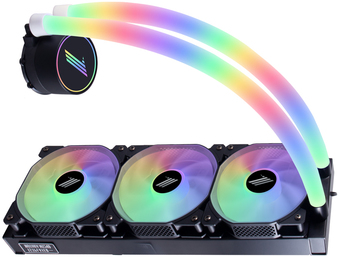 Кулер для процессора 1stPlayer Mothra MT360 (черный)