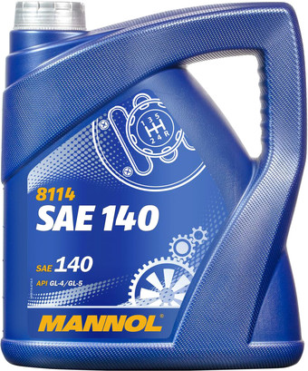 Трансмиссионное масло Mannol SAE 140 API GL-4/GL-5 MN8114-DR 208 л