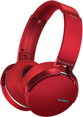 Наушники с микрофоном Sony MDR-XB950B1 (красный)