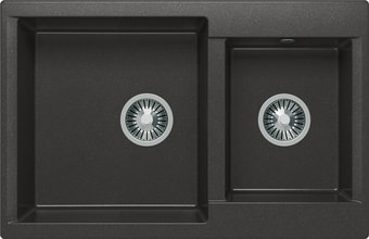 Кухонная мойка Polygran Brig-772 (черный 16)