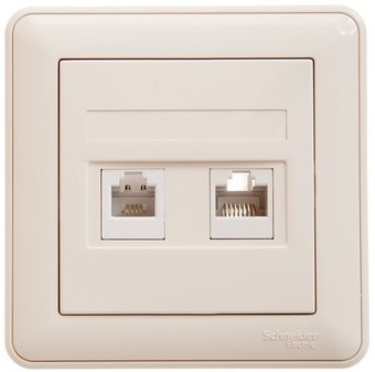 Розетка телефонная Schneider Electric W59 RSI-251TK5E-28