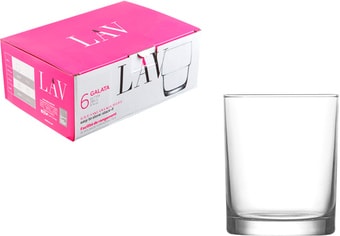 Набор стаканов для воды и напитков LAV Liberty LV-LBR316F