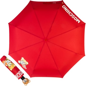 Зонт Moschino 8080-OCA Gift Bear Red