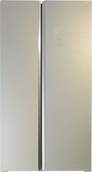 Холодильник side by side Ginzzu NFK-605 Gold glass