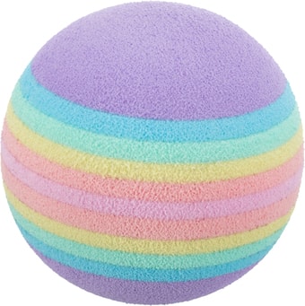 Игрушка для кошек Trixie мячик радужный (4097)