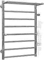 Полотенцесушитель TERMINUS Анкона П8 500x850 с полкой (хром)