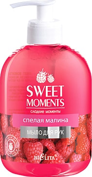 Косметика по уходу за телом Belita Жидкое мыло Sweet Moments спелая малина 500 мл