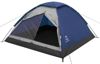 Треккинговая палатка Jungle Camp Lite Dome 2 (синий/серый)