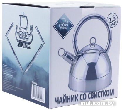 Чайник со свистком Viking RWK040C