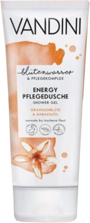 Косметика по уходу за телом Vandini цветок апельсина и масло бабассу 200 мл