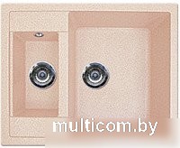 Кухонная мойка Gran-Stone GS-21 (светло-розовый)