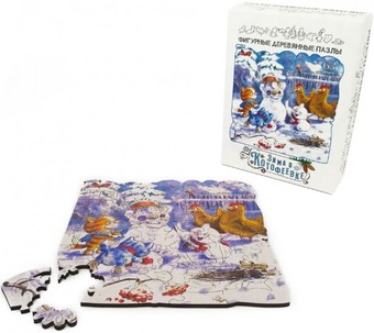 Пазл Нескучные игры Зима в Котофеевке 8457/48