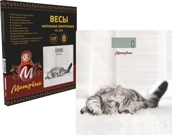 Напольные весы Матрена МА-090 (кот)