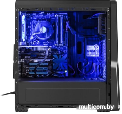 Корпус Genesis Titan 800 (синяя подсветка)