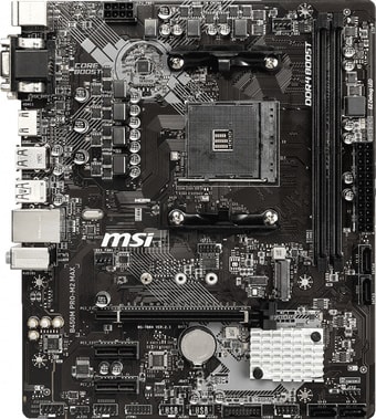 Материнская плата MSI B450M PRO-M2 MAX