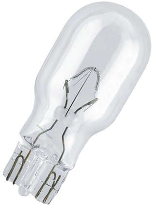 Галогенная лампа Philips W16W Vision 2шт [12067B2]