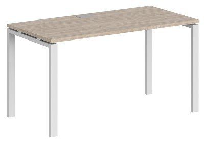 Стол Norden 120x60x75 SG.201.OL.63.WH (дуб светлый/белый)