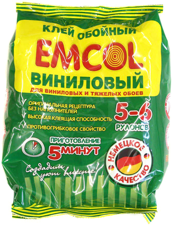 Клей для обоев Emcol Виниловый (180 г)