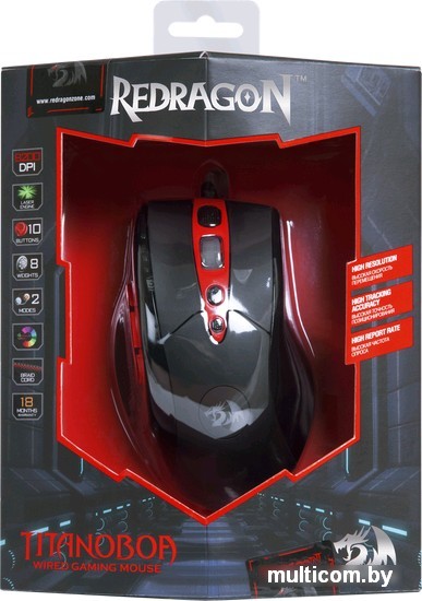 Игровая мышь Redragon Titanoboa