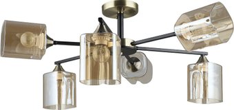 Подвесная люстра Arte Lamp Merci A4185PL-6BK