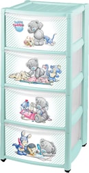 Комод для игрушек Бытпласт Me to You 431302009 (светло-зеленый)