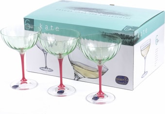 Набор бокалов для мартини Bohemia Crystal Kate 40796/D5094/22/210