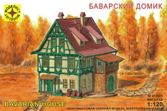 Сборная модель Моделист Баварский домик 412001