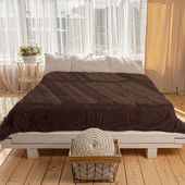 Плед Casa Conforte Nordika 150x200 6152071 (коричневый)