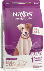 Сухой корм для собак Adragna Naxos Mini Adult Свинина с Гранатом 2 кг