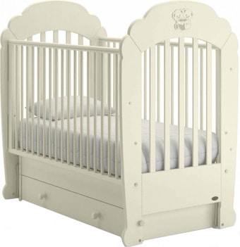 Классическая детская кроватка Nuovita Parte Swing (ваниль)