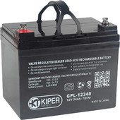 Аккумулятор для ИБП Kiper GPL-12340 (12В/34 А&middot;ч)