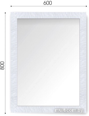 Интерьерные зеркала Алмаз-Люкс М-339 80х60