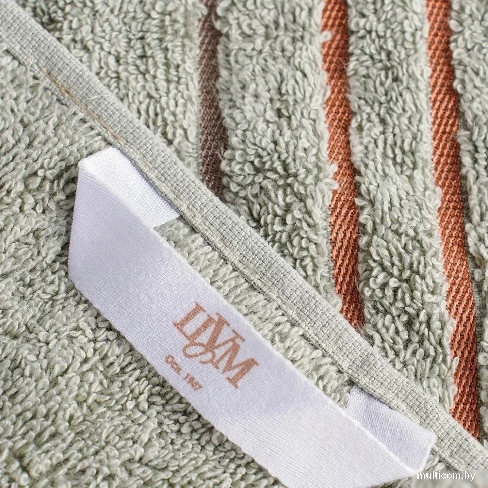 Набор полотенец ЦУМ 1947 Хавана Махра 40x70/50x90/70x140 600г (светлая олива)