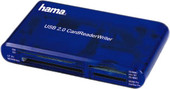 Кардридер Hama 35 in 1 USB 2.0 Multicard Reader (55348)