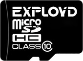 Карта памяти Exployd microSDHC (Class 10) 16GB [EX0016GCSDHC10-W/A-AD]