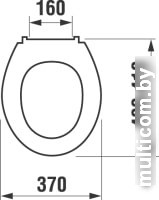 Сиденье для унитаза Jika Lyra 8925153000009