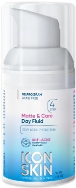 Icon Skin Крем-флюид для лица Матирование и уход 30 мл