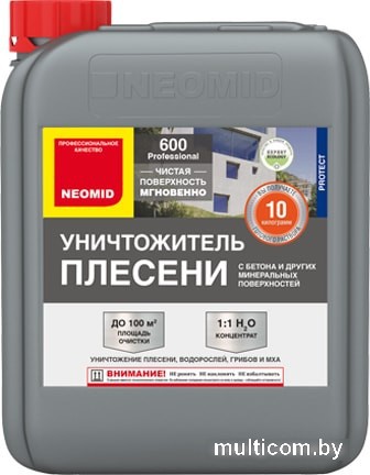 Средство для каменных поверхностей Neomid Уничтожитель плесени 600 5 кг