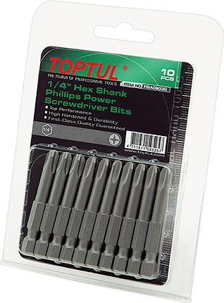 Набор бит Toptul FSRA0802G