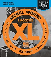 Струны для гитары D'Addario EXL110-7