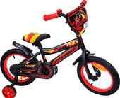 Детский велосипед Favorit Biker 14 (черный/красный, 2019)
