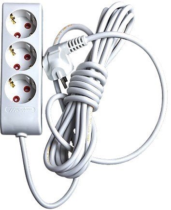 Удлинитель Вертекс У10-3-3.0-С