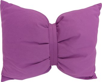 Декоративная подушка Sled Бант 45x35x17 (лавандовый)