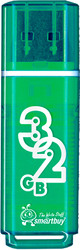USB Flash Smart Buy Glossy Green 32GB (SB32GBGS-G)