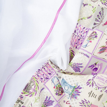 Комплект штор Nadzejka Прованс-1 H.Pvs-1 (сирень)