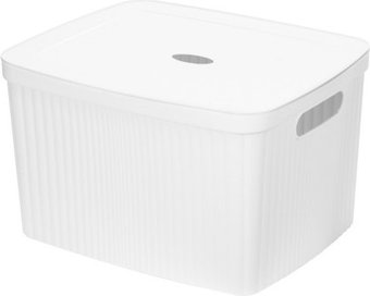 Корзина Бытпласт Velvet 435250416 (белый)