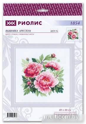 Набор для вышивания Риолис Древовидный пион № 1854