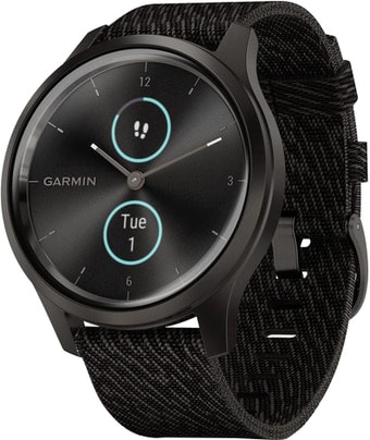 Гибридные умные часы Garmin Vivomove Style (черный)