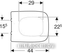 Сиденье для унитаза Keramag Renova Plan 572120-000