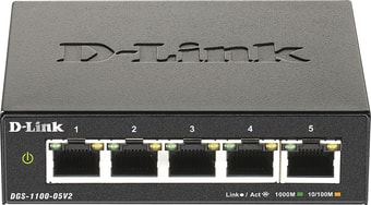 Коммутатор D-Link DGS-1100-05V2/A1A